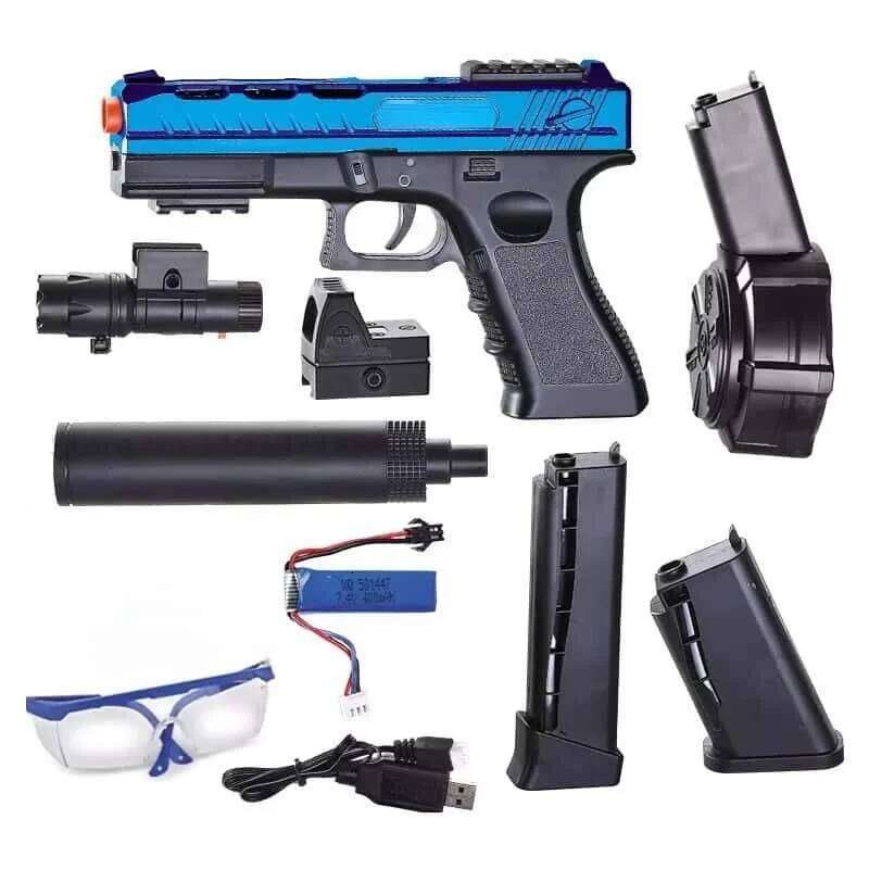 Electric ball blaster toy gun for birthday outdoor shooting game