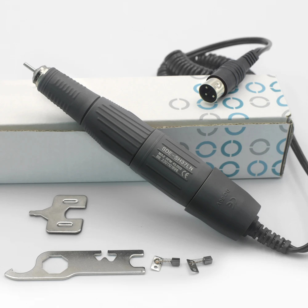 45000 35000 RPM Electric Professional Nail Sander Drill Pen Micromotor Polishing Machine Handpiece 235mm 260403