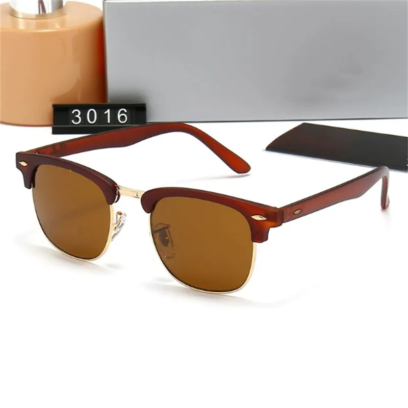 luxury Sunglasses lens designer womens Mens Goggle Eyewear For Women eyeglasses frame Vintage Metal Sun Glasses With Box 2025