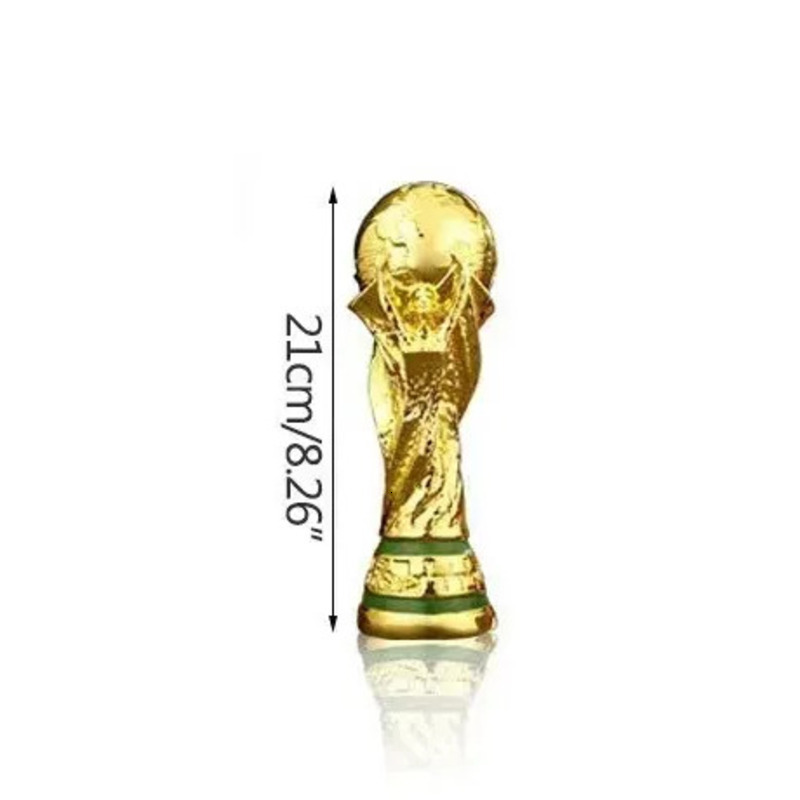 2026 World Cup Golden Resin European Football Trophy Festive Party Supplies Other Soccer Trophies Mascot Office Decoration Home Decor Fan Gift