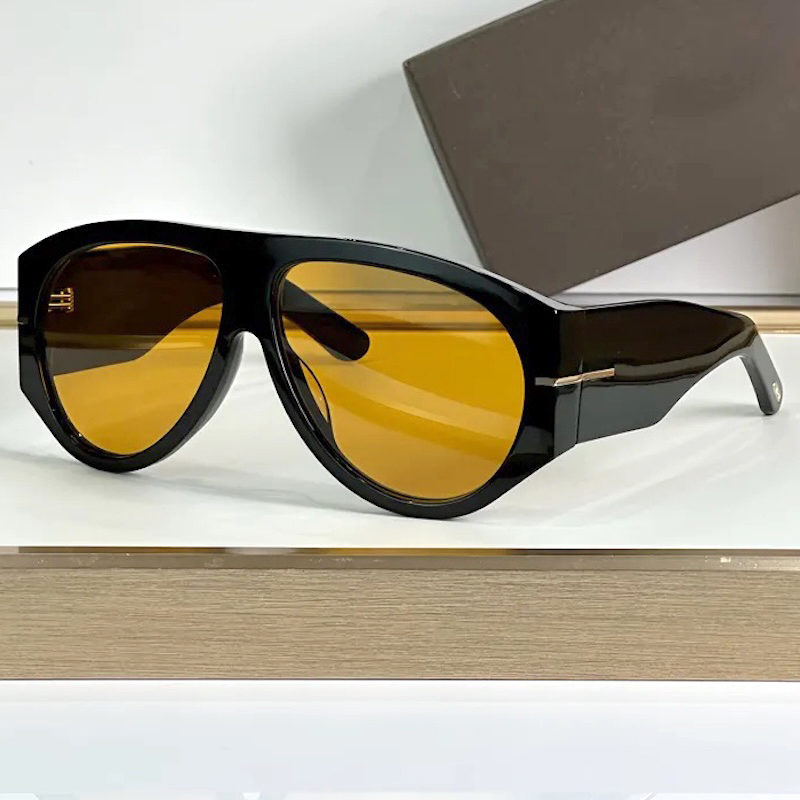 Original Luxury Designer Sunglasses Women 1044 Men Popular Fashion Ladies Sun Glasses Oversized Steampunk Pilot Retro Vintage Frame Handmade Acetate H