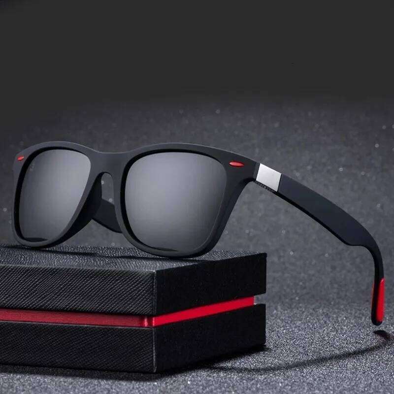 2026 Sports Glasses Red Rice Nail P21 Polarized Sunglasses Retro Sunglasses Men's Outdoor Cycling Glasses