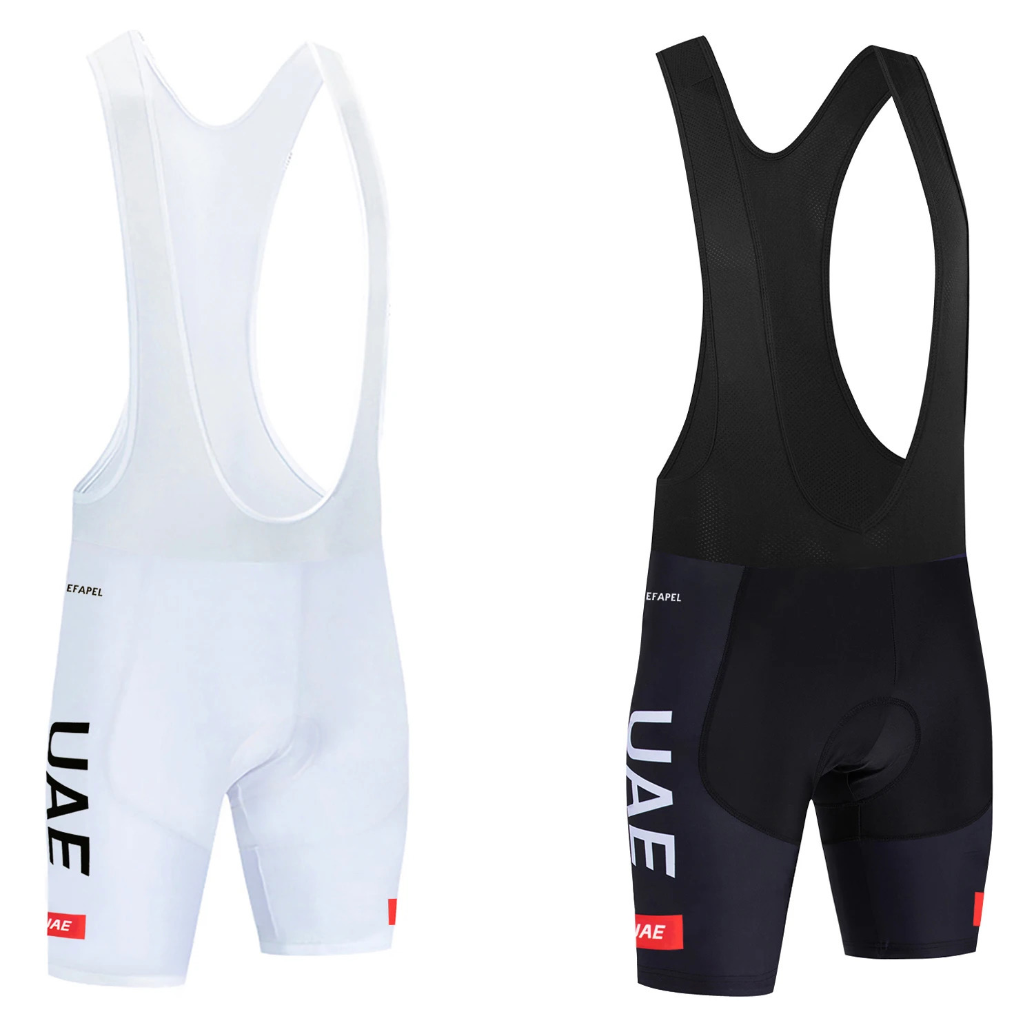 White 2025 UAE Cycling Shorts Men Women MTB Team Bike Bibs Ropa Ciclismo 20D Gel Pad Quick Dry Bicycle Pants Culottes 260407