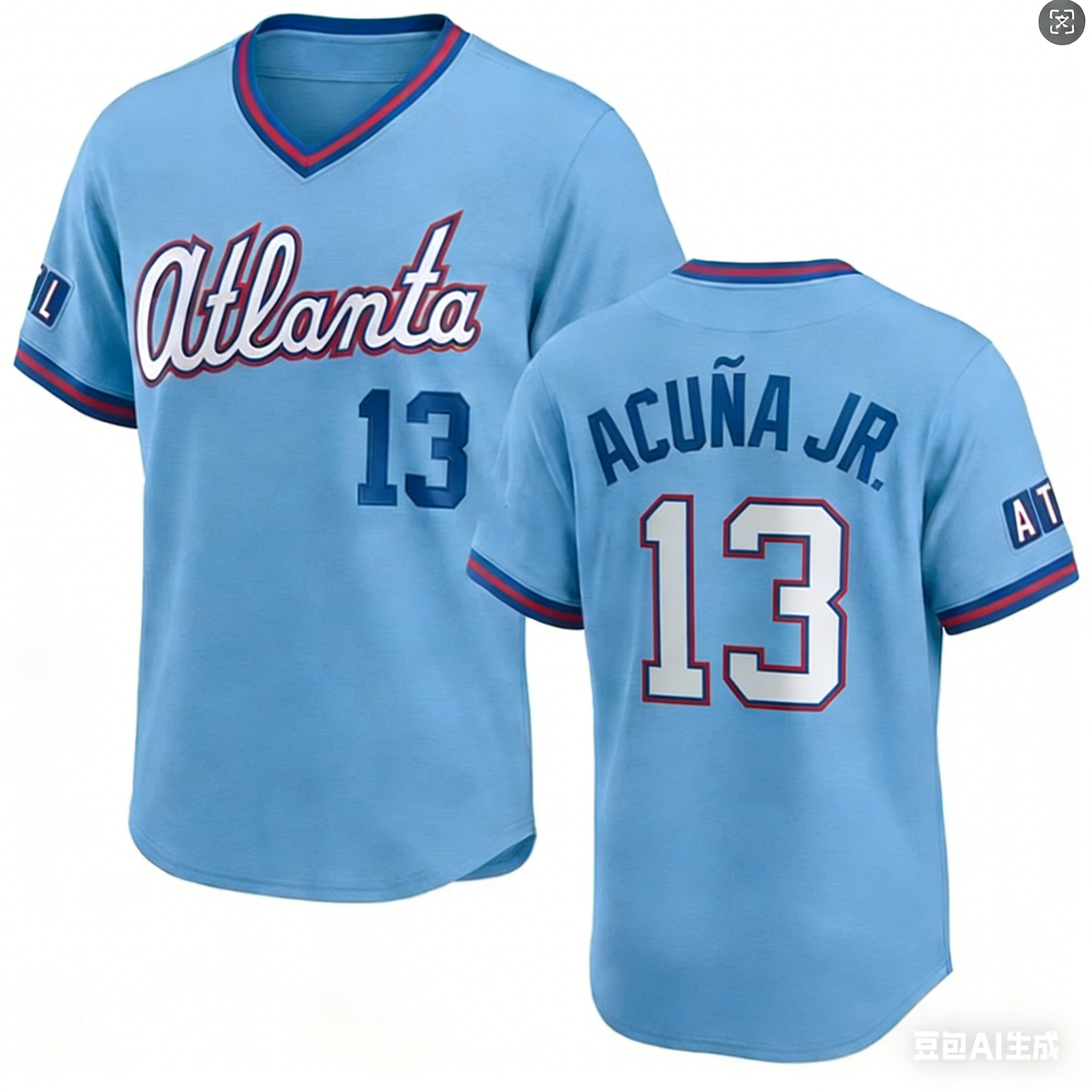 Acuna Jr. City Connect Baseball Jersey Harris II Profar Olson Kim Custom Baseball Jerseys Mens Womens Youth 886