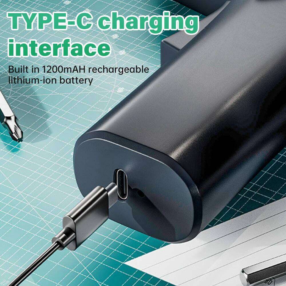 3N.M Cordless Screwdriver Brushless 3.6V 4-LED 1200mAh Rechargeable Lithium Battery Mini Drill for Electronics Repair DIY Kit
