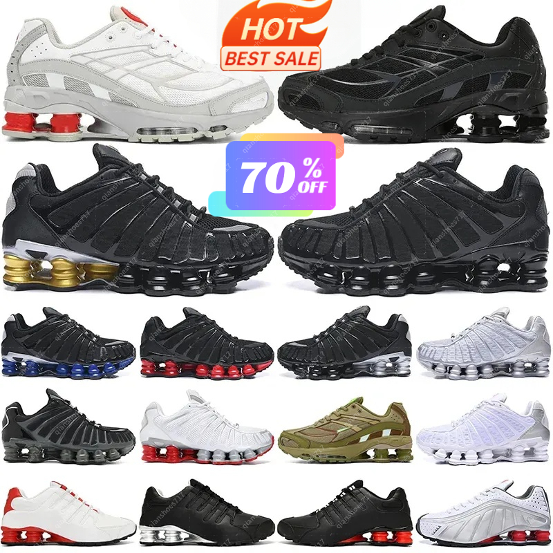 Designer Running Shoes Men Women Trainers TL White Black Metallic Hematite Gold Grey Breathable Athletic Outdoor Sports Sneakers Fashion Runner Casual shoe 36-46