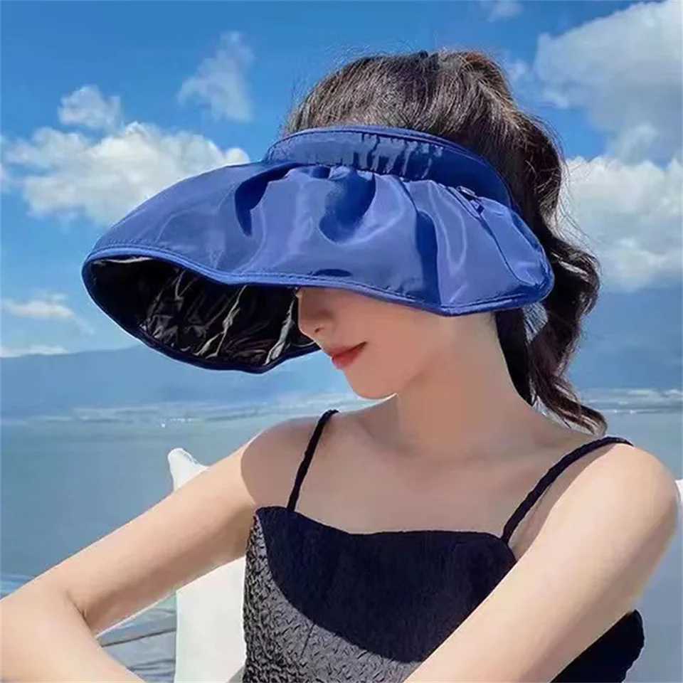 UV Hat Soft Hat Sun Hat For Women Foldable Bucket Cap H260407