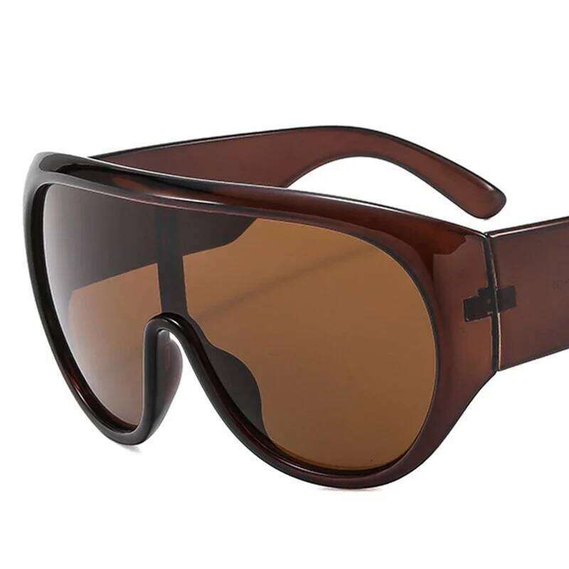 Vintage Luxury Designer Super Large Square Sunglasses Women Popular Punk Men Sun Glasses Trending Ladies Shades UV400
