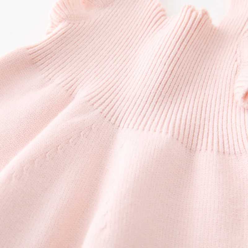 0-18M Sleeveless Tank Romper Dress Cotton Summer Infant Princess Outfit Baby Girl Dress Knitted Ruffled Flutter Sleeve Dress H260407