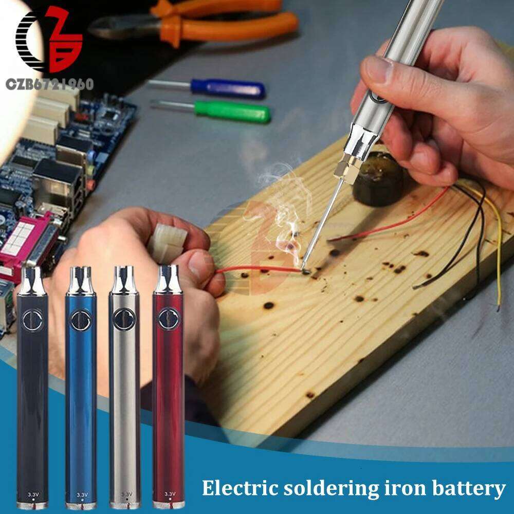 650mah CBD Preheating Electric Soldering Iron 510 Thread Battery Cart Adjustable Voltage USB Power Pen Solder Tools - view 5