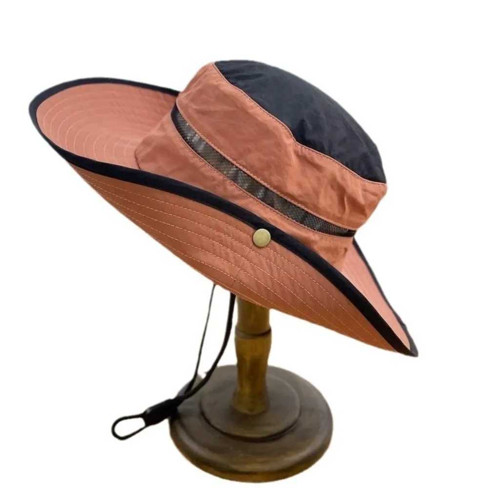 Portable Foldable Fisherman Hats Sun Protection Quick-drying Bucket Hat Anti-UV Waterproof UV Protection Fishing H260407
