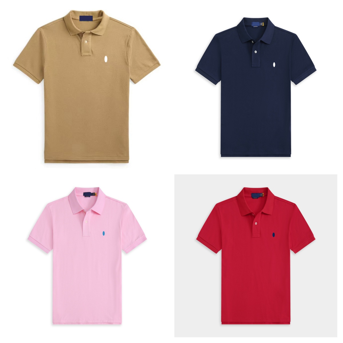 Men's T-Shirts Street Casual Style Pure Cotton Breathable Embroidery Loose Fit Round Neck Short Sleeve Summer Top