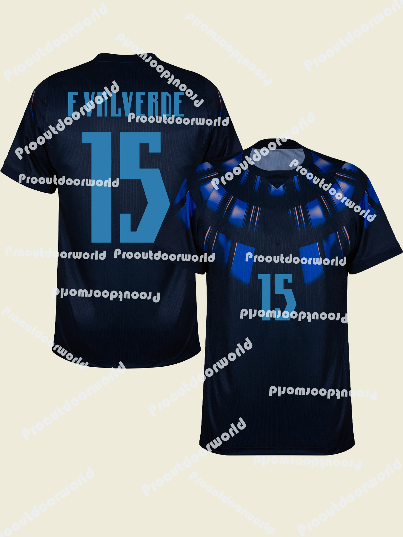 Federico Valverde 2026 Uruguay Soccer Jeresy Custom Suarez Ronald Araujo Torres Rodriguez Pellistri Aguirre Ugarte De Arrascaeta Fonseca Olivera Gimen