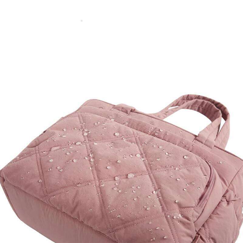 BAGSMART Women Shoulder Bag Travel Storage With Large Lunch Box Insulated Tote Multi Pockets Quilted Puffy Mommy Handbag SENYY
