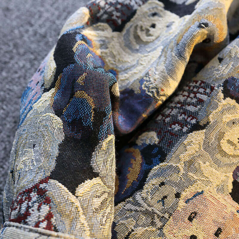 New Fashionable Casual Trendy Spring And Autumn Loose Fit Bear Print Jacket Shirt For Men - view 5