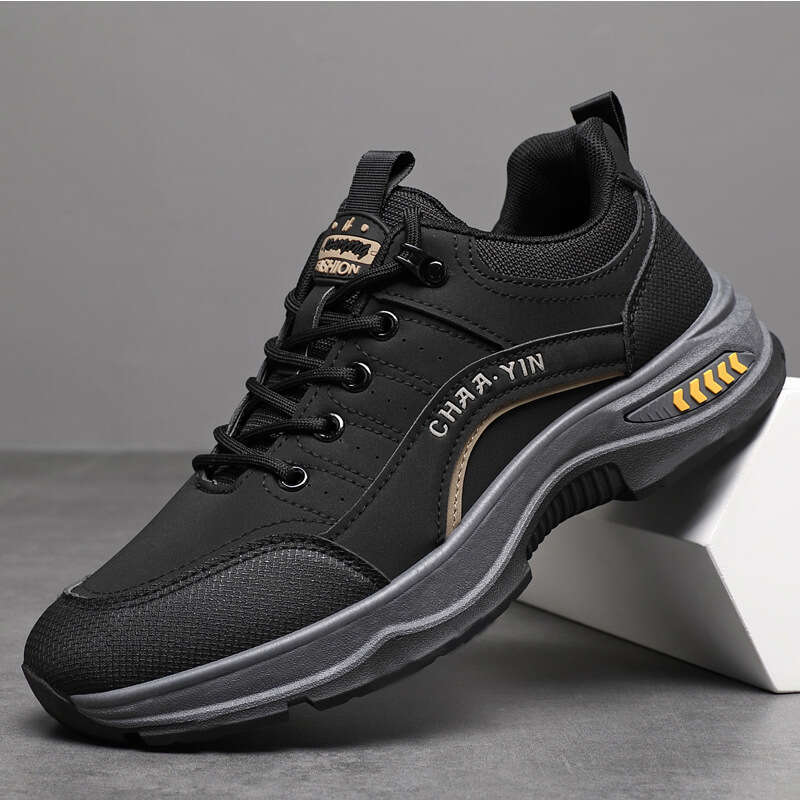 Men's autumn, versatile trendy men's sneakers, outdoor soft-soled lace-up casual shoes, student running shoes for men