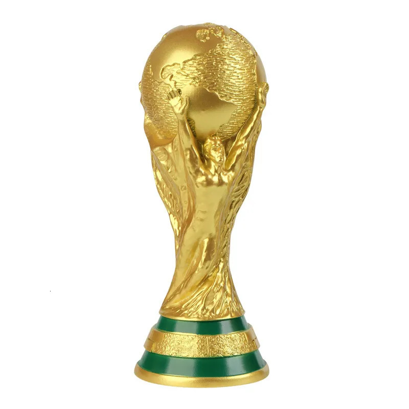 2026 World Cup Golden Resin European Football Trophy Festive Party Supplies Other Soccer Trophies Mascot Office Decoration Home Decor Fan Gift