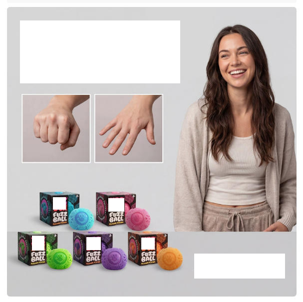 New Needoh Flower Plush Toy Ball Series, Creative Cute Healing Soft Non-sticky Portable Office Stress Relief Squishy Toy Ball