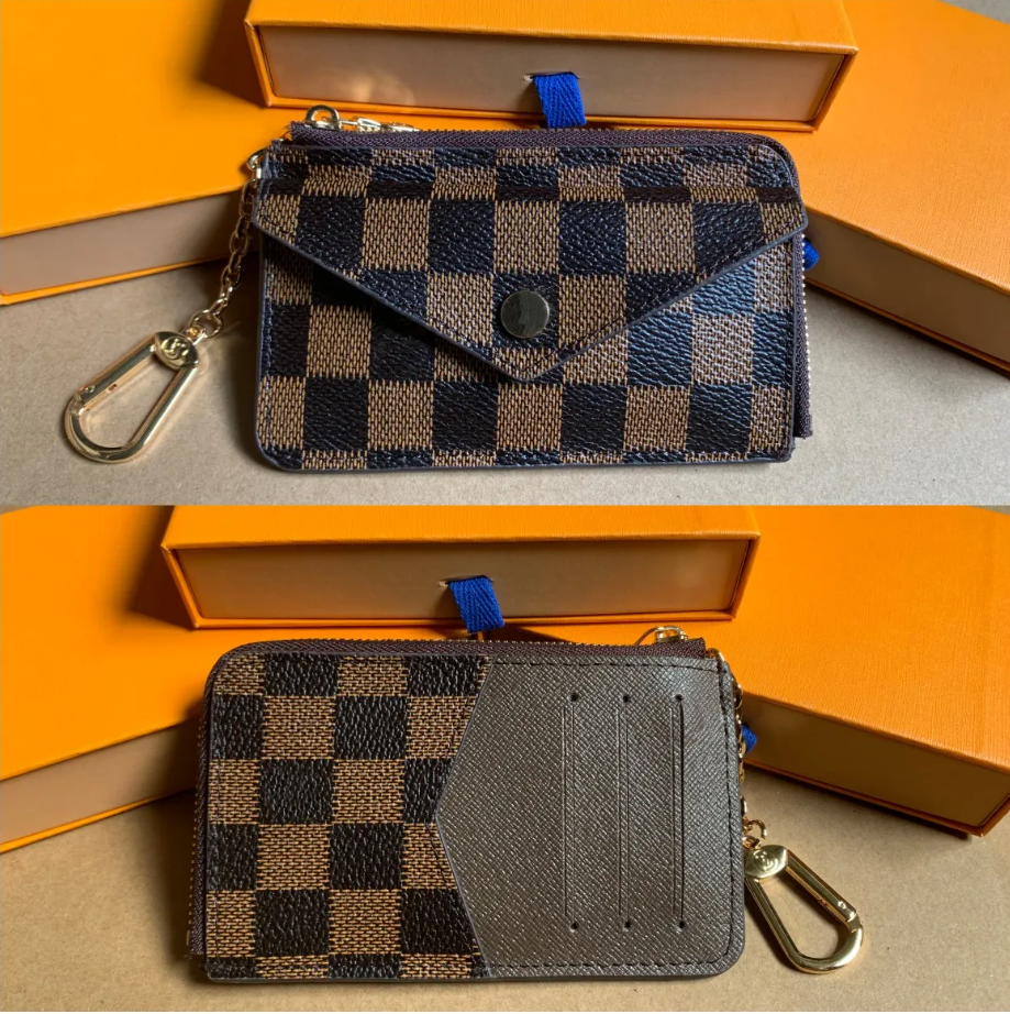 Hot New M69431 CARD HOLDER RECTO VERSO Designer Fashion Hot Womens Mini Zippy Organizer Wallet Coin Purse Bag Belt Charm Key Pouch Pochette yy1