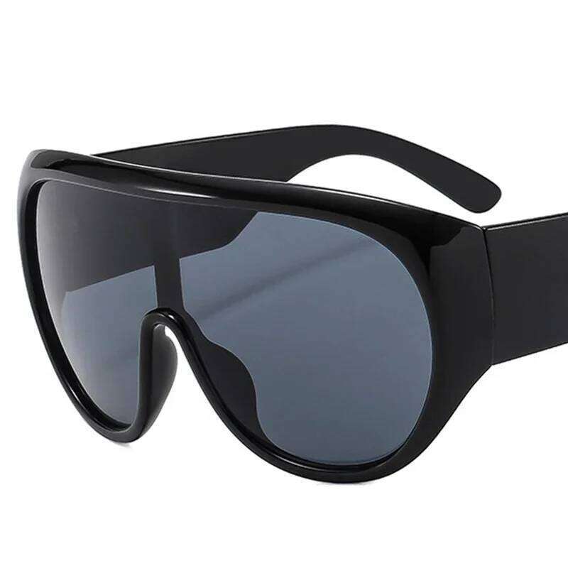 Vintage Luxury Designer Super Large Square Sunglasses Women Popular Punk Men Sun Glasses Trending Ladies Shades UV400