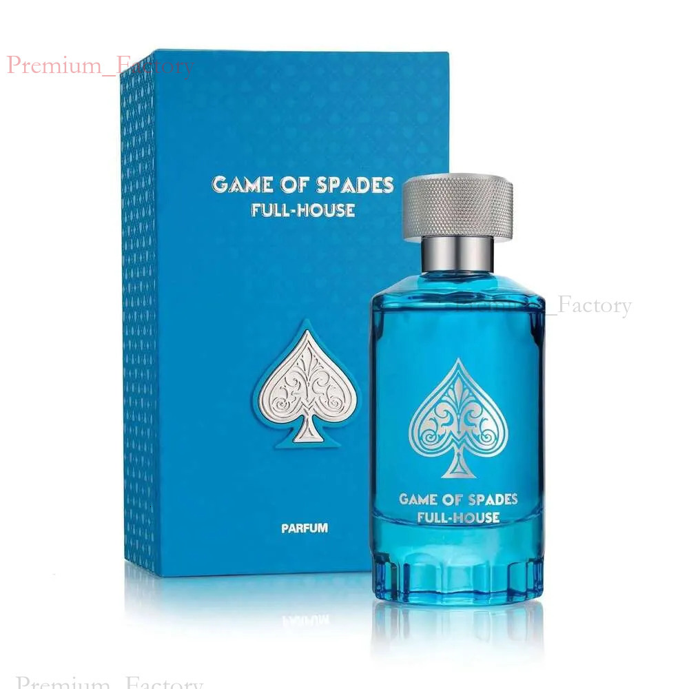 2026 Latest Formula Blue 100ML Game Of Spades Wildcard Parfum Long-lasting Fragrance Unique Taste Floral And Fruity Perfume 26H0302