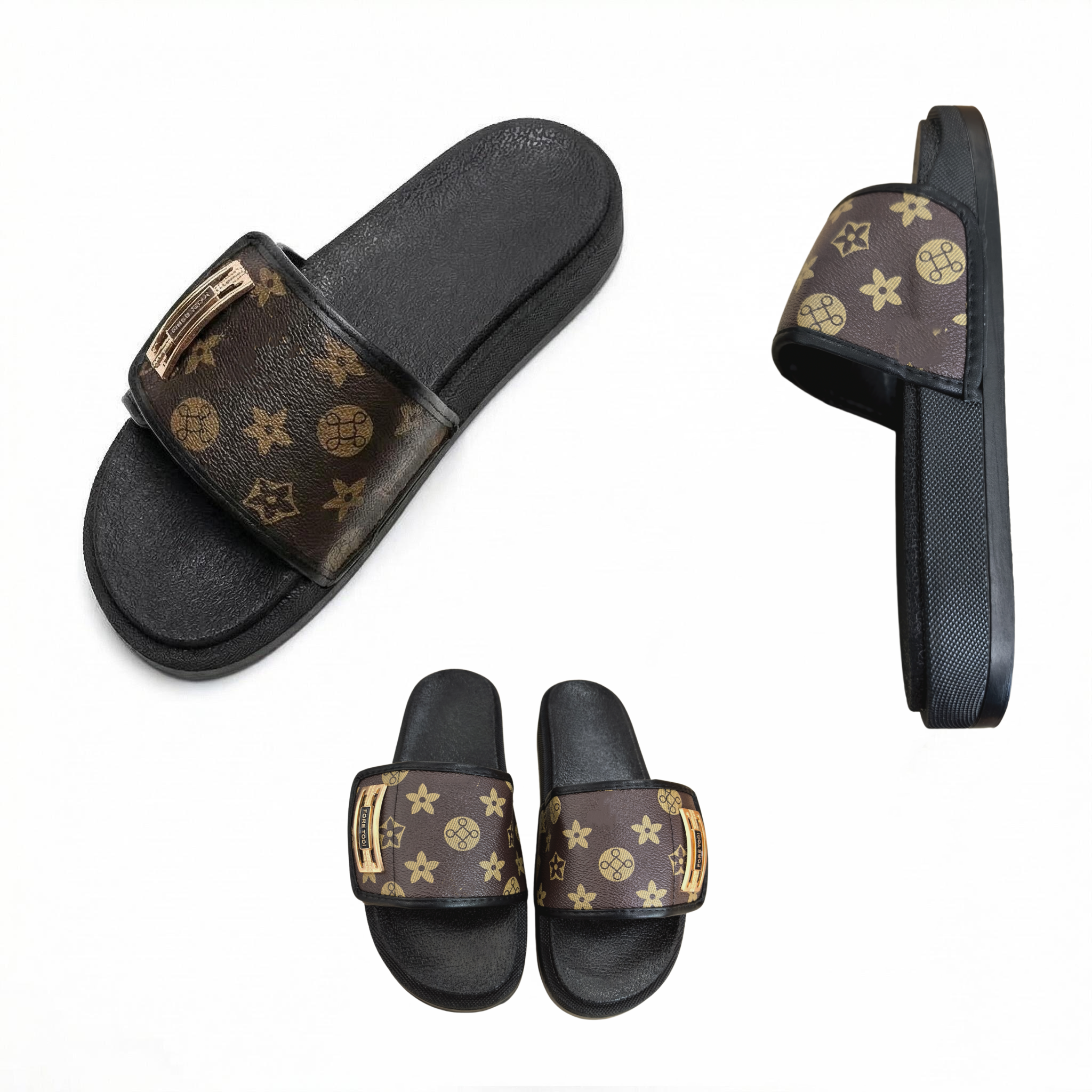 Men Slippers Fashion Summer Indoor Home Slides Bathroom Shoes Comfortable Soft Flip Flops Outdoor Sandals Beach Slippers