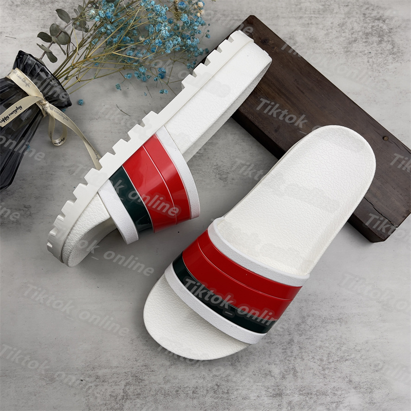 Designer Sandals Slides Slipper Men Women Luxury Bathroom Slippers Summer Flip Flops Womens Fashion Striped Outdoor Beach Sandal pantoufle