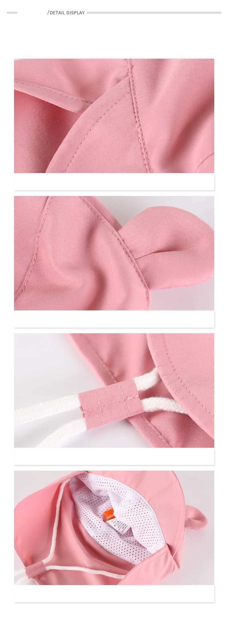 Adjustable Baby Sun Hats with Neck Flap Protection - Perfect Swim Play Toddler Hat for Girls Boys H260407