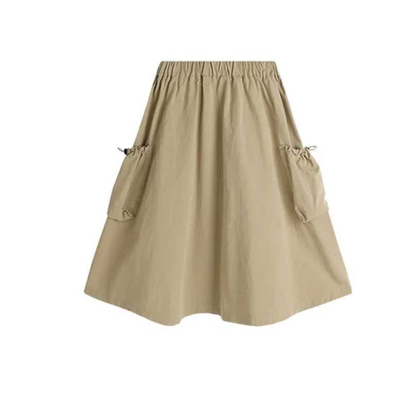 New 2025 Skirt Size 14-16 2 3 4 5 6 7 8 9 10 11 12 13 Years Denim Skirt Girl Clothes Kids Skirts For Teens Girls Summer Spring H260407