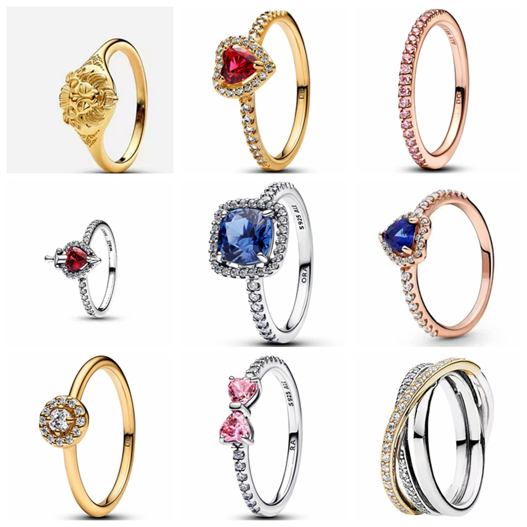 Ring designer ring luxury rings jewelry couple CZ ring 925 silver personality letter design rings gifts jewelry bridal versatile styles multiple styles very good