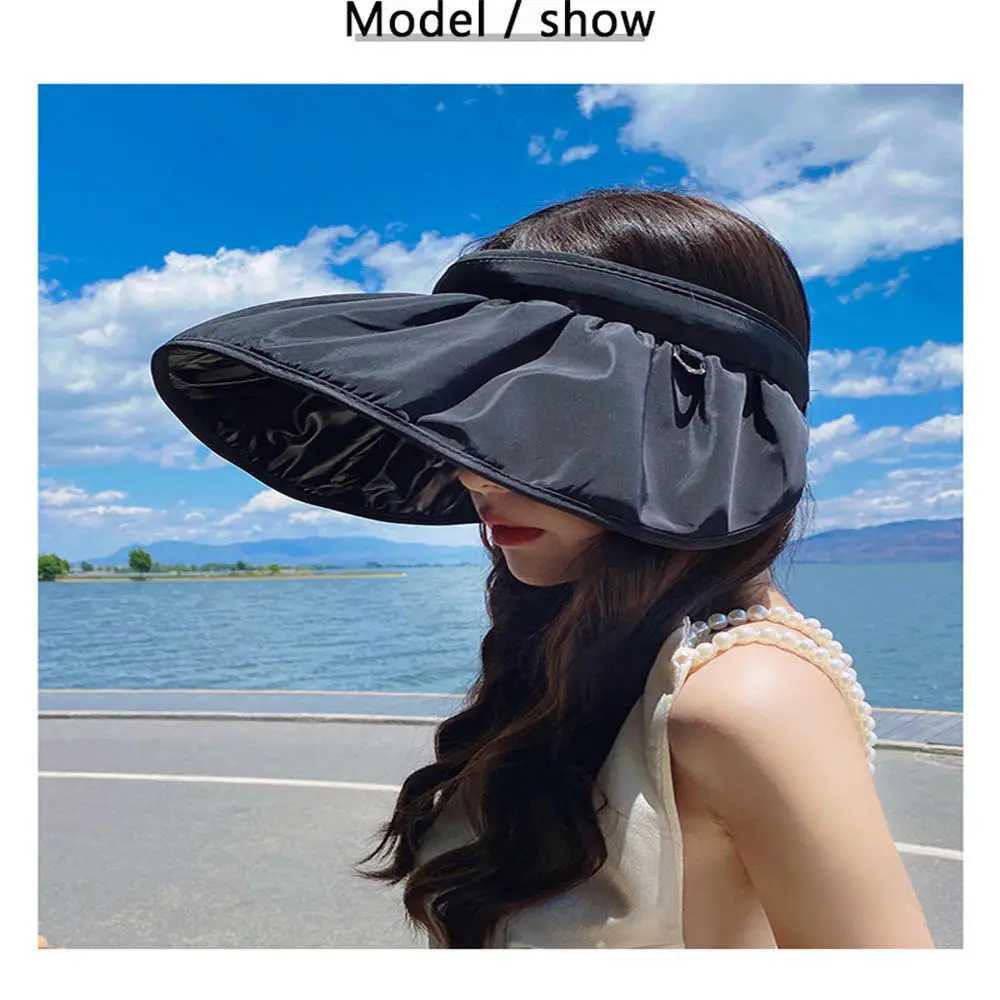 UV Hat Soft Hat Sun Hat For Women Foldable Bucket Cap H260407