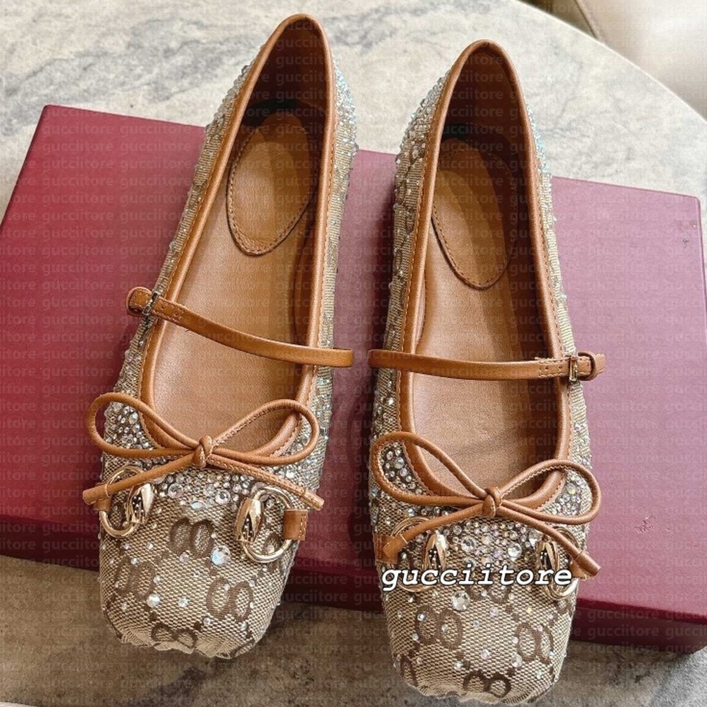 Ballerina Parigi Designer Scarpe Da Ballo Professionali Ballerine In Raso Bowkn…