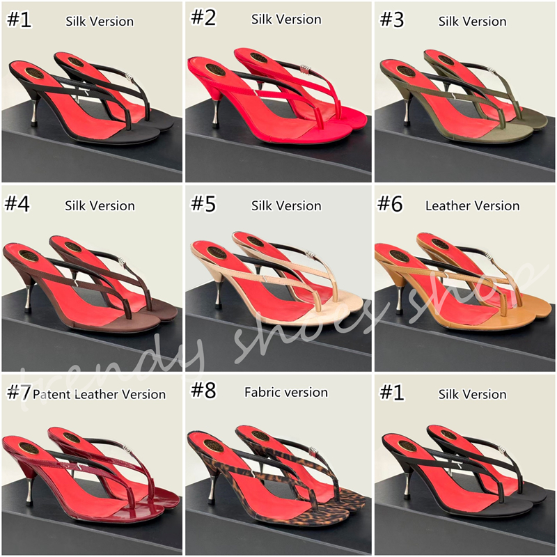 Premium Fashion Women's Heels Sandals Flip-flops Slippers with High Heels