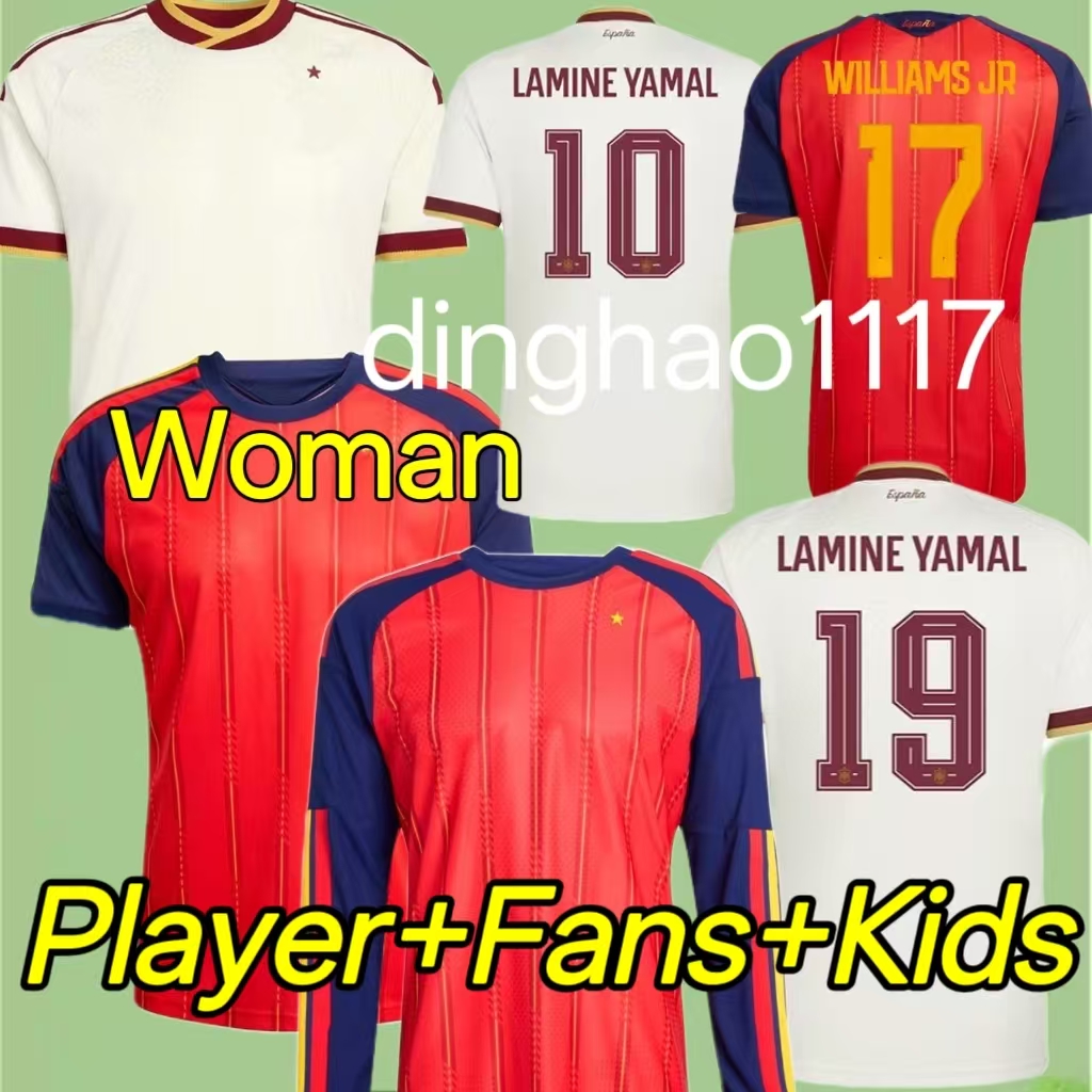 2026 Spain jersey football jersey national team uniform Ferran Canales Ansu Fati Koke Asnsio Asla Pedri Morata Morata childrens kit mens football shirt