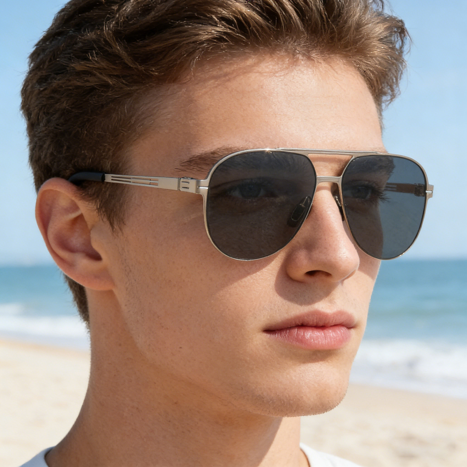 Designer Sunglasses Brand Luxury Vintage Sunglasses Men Lunettes De Soleil Glasses European And American Fashion Uv400 Polarized Sun Shopping Party Su