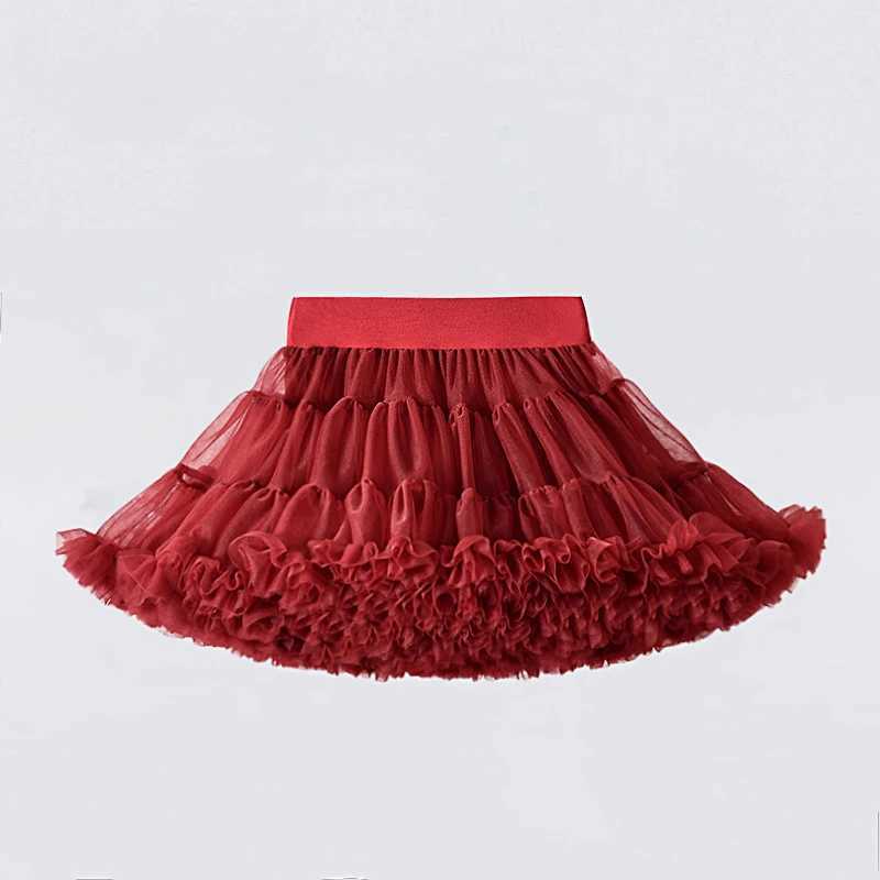 Lush Small Baby Girls Tutu Skirt for Kids Children Puffy Tulle Skirts for Girl Newborn Party Princess Girl Clothes 1-15 Yrs B062 H260407