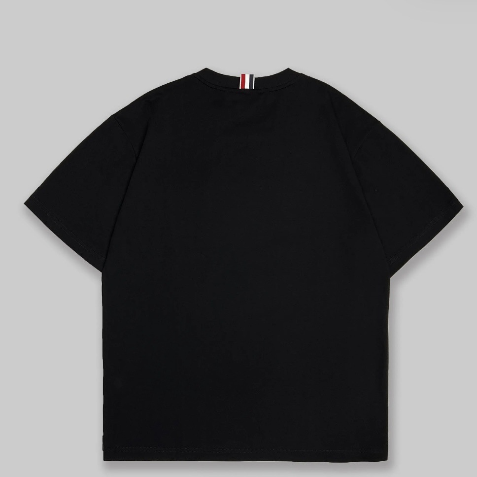 Luxury Brand Designer Fashion Men Heavy Industry Embroidery Patchwork T-Shirt Summer Streetwear Loose Fit Cool Design Tee