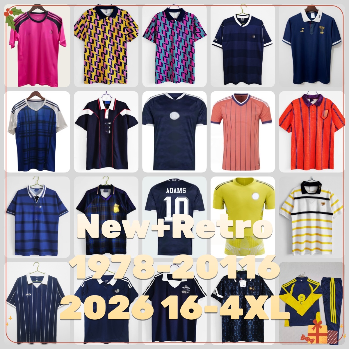 2026 World Cup Scotland football shirts Retro 1978 1982 1986 1990 football shirts 1991 92 93 94 96 98 00 12 16 Vintage jersey Collection STACHAN McSTAY DALGLISH 16-4XL