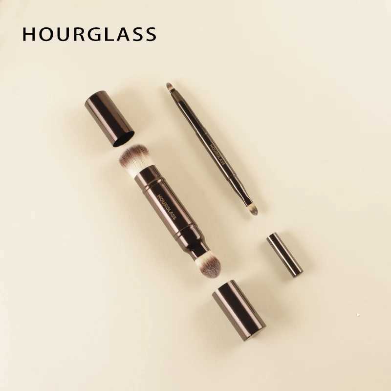 Hourglass Makeup Brush All Kinds Eyeshadow Foundation Concealer Powder Bronzer Blusher Eyeliner Retractable Professional Brushes Z260408