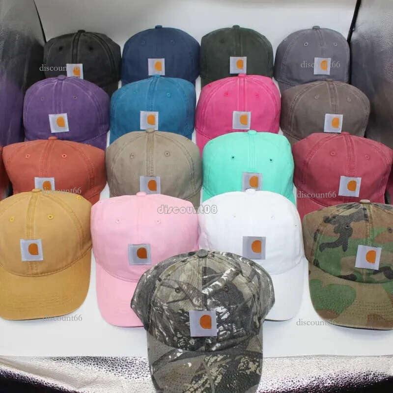 fitted hats designer head hat caps Wash to do old tide brand tooling neutral baseball soft top curved cap couples travel shade