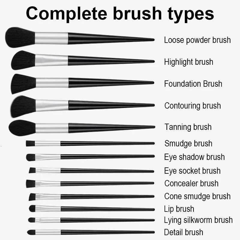 8-20Pcs Makeup Brushes Set Eyeshadow Brush detail Concealer Blush Loose Powder Foundation Highlighter Soft Fluffy Cosmetics Tool Z260408