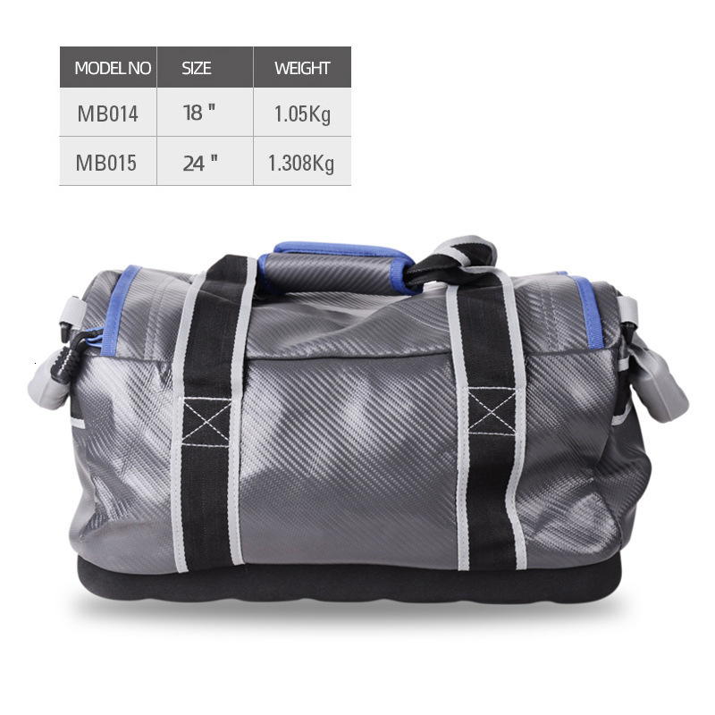 Mustad fishing gear Luya fishing bag boat fishermans shoulder bag durable multi-functional PVC material 251129