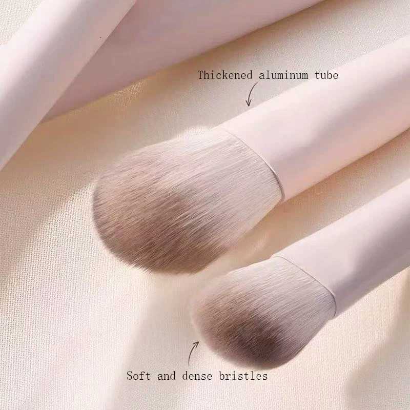13PC Korean Makeup Brush Set Eye Shadow Blush Contour Nose Shadow Concealer Complete Set of Novice Makeup Brushes for Beginners Z260408