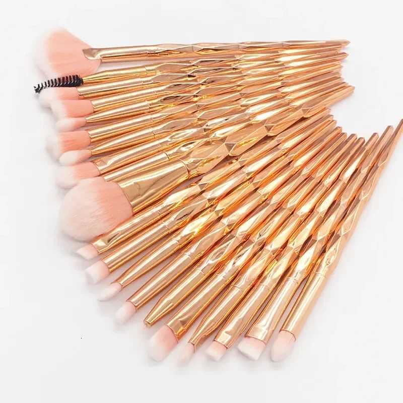 20PCS Diamond makeup brushes set Powder Foundation Blush Blending Eye shadow Lip Cosmetic Beauty Pincel Maquiagem Make Up Brush Z260408