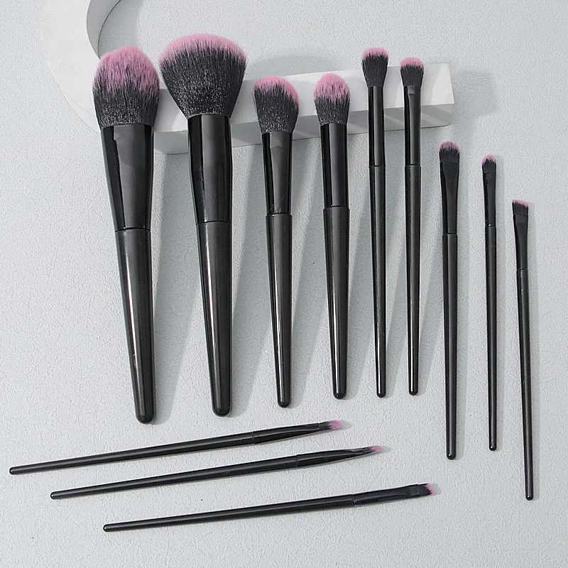 12Pcs Professional Makeup Brushes Set Complete Face Eye Makeup Tools Powder Blush Eyeshadow Brushes Kit for Women Beauty Tools Z260408