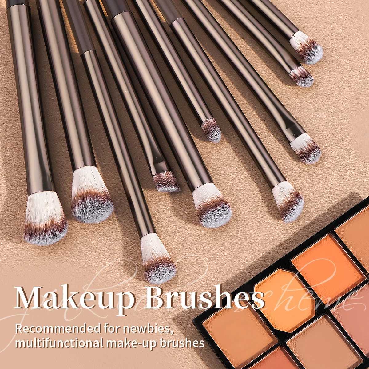10pcs Eyeshadow Brushes Multi-Functional Eye Makeup Brushes Portable For Travel Details Brushes for Highlight Conceal Beauty Z260408