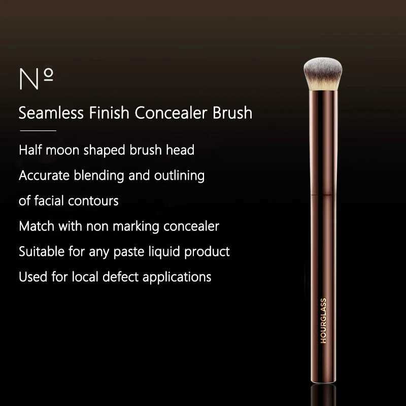 Seamless Finish Concealer Brush Angled Concealer Brush Face Buildable Coverage Liquid Cream Concealer Makeup Tool Z260408