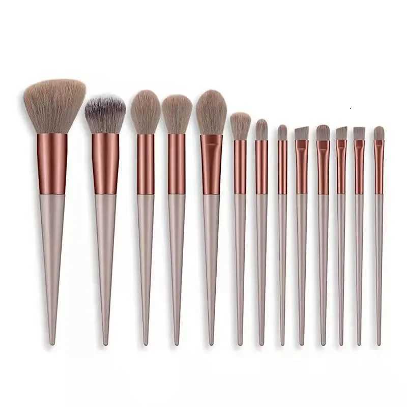 13Pcs Soft Fluffy Makeup Brushes Set for Cosmetics Foundation Blush Powder Eyeshadow Kabuki Blending Makeup Brush Beauty Tool Z260408