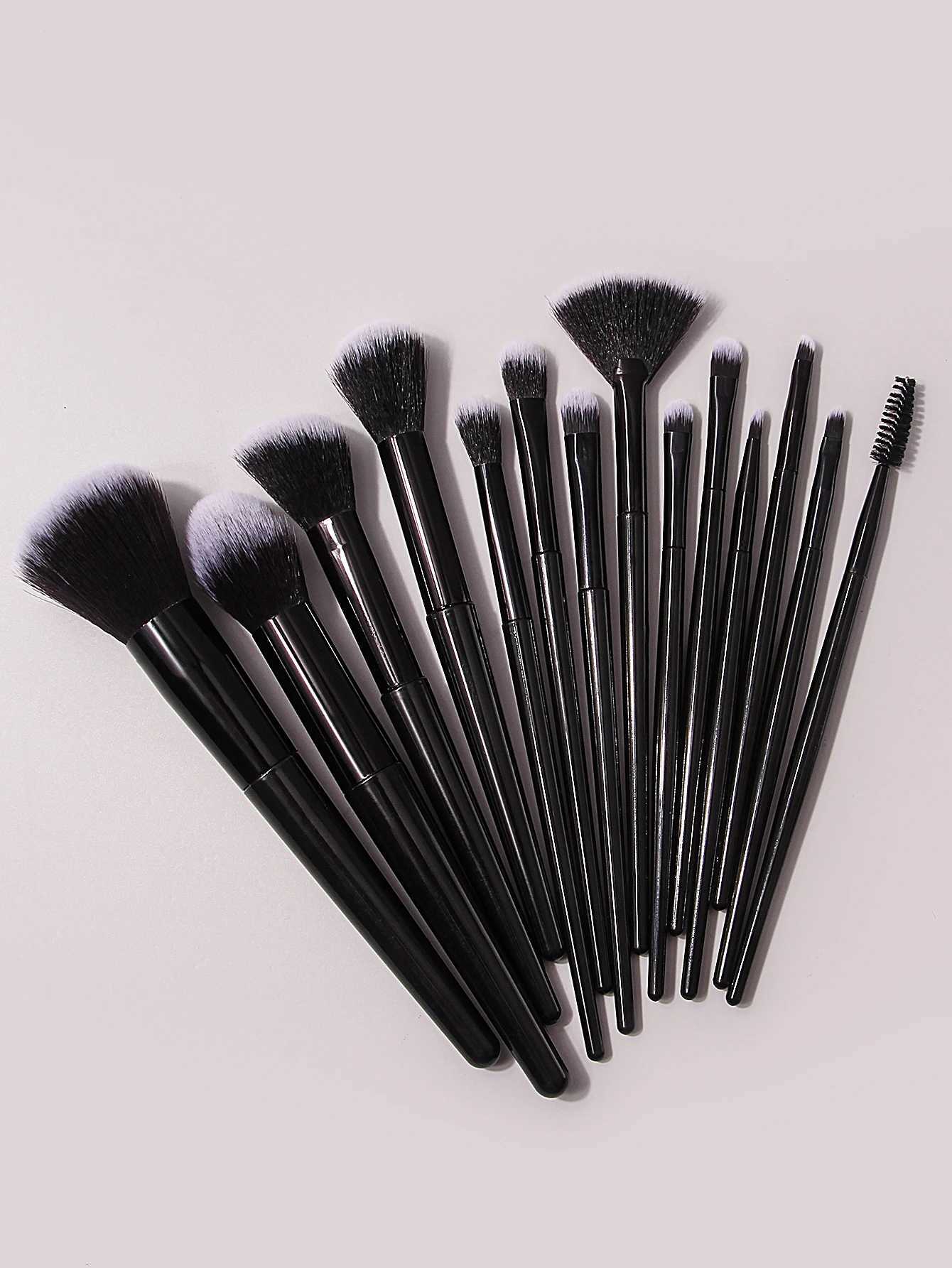 14PCS Professional makeup brush set foundation brushconcealer brusheyeshadow brushblush brushconture brushmascara brush Z260408