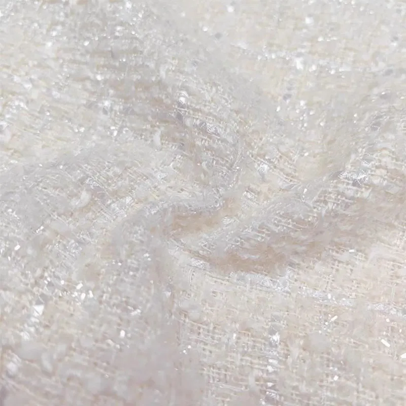 Women's Fashionable Pink Lattice-Braided Twill for Jackets & Dresses - Soft Knit Yarn Dyed Textile